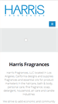 Mobile Screenshot of harrisfragrances.com